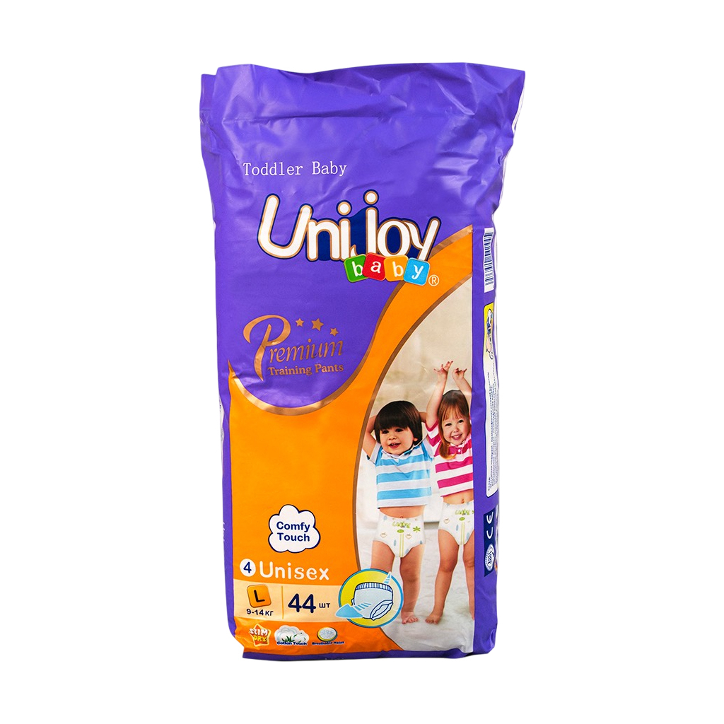 Підгузки Unijoy baby Premium L 4 (9-14 кг) 44 шт (6973920542445) - зображення 1