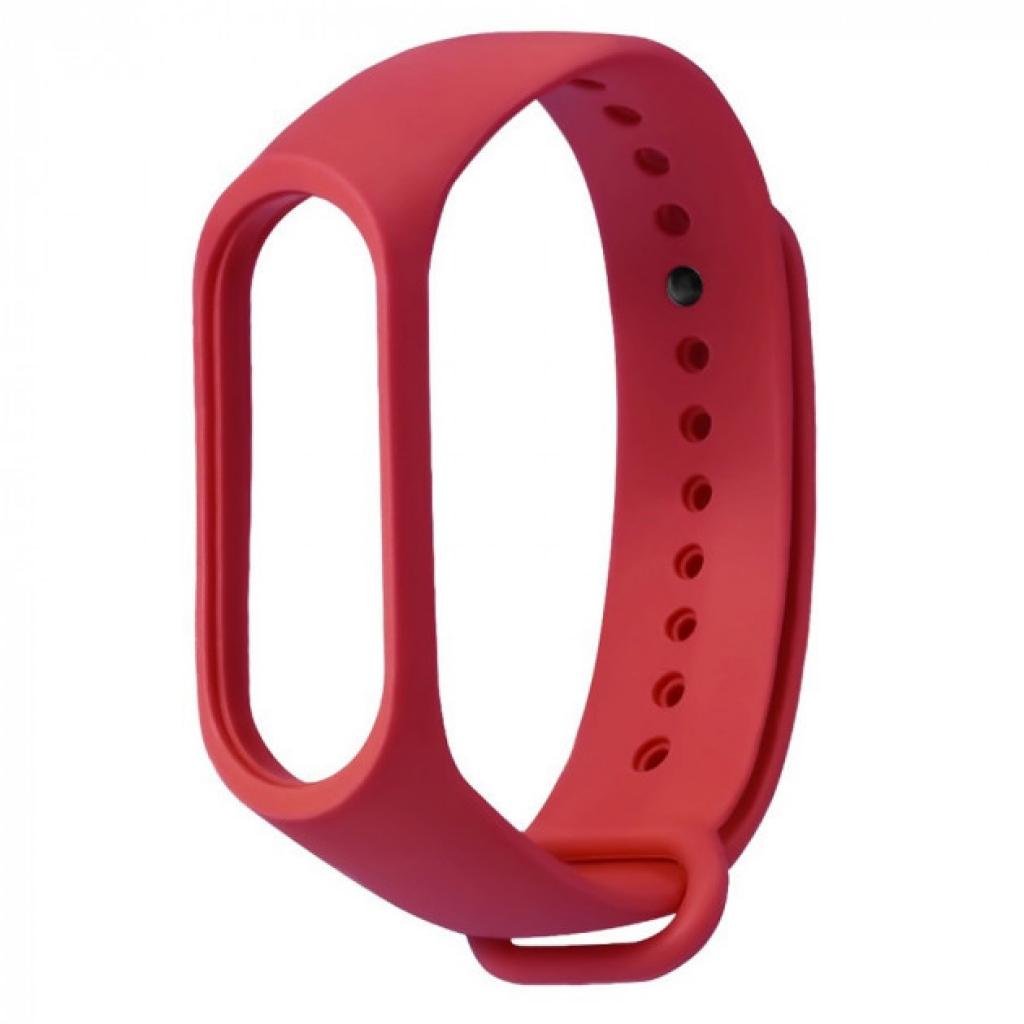 Ремінець до фітнес браслета Xiaomi Mi Band 3 Red (425567) - зображення 1
