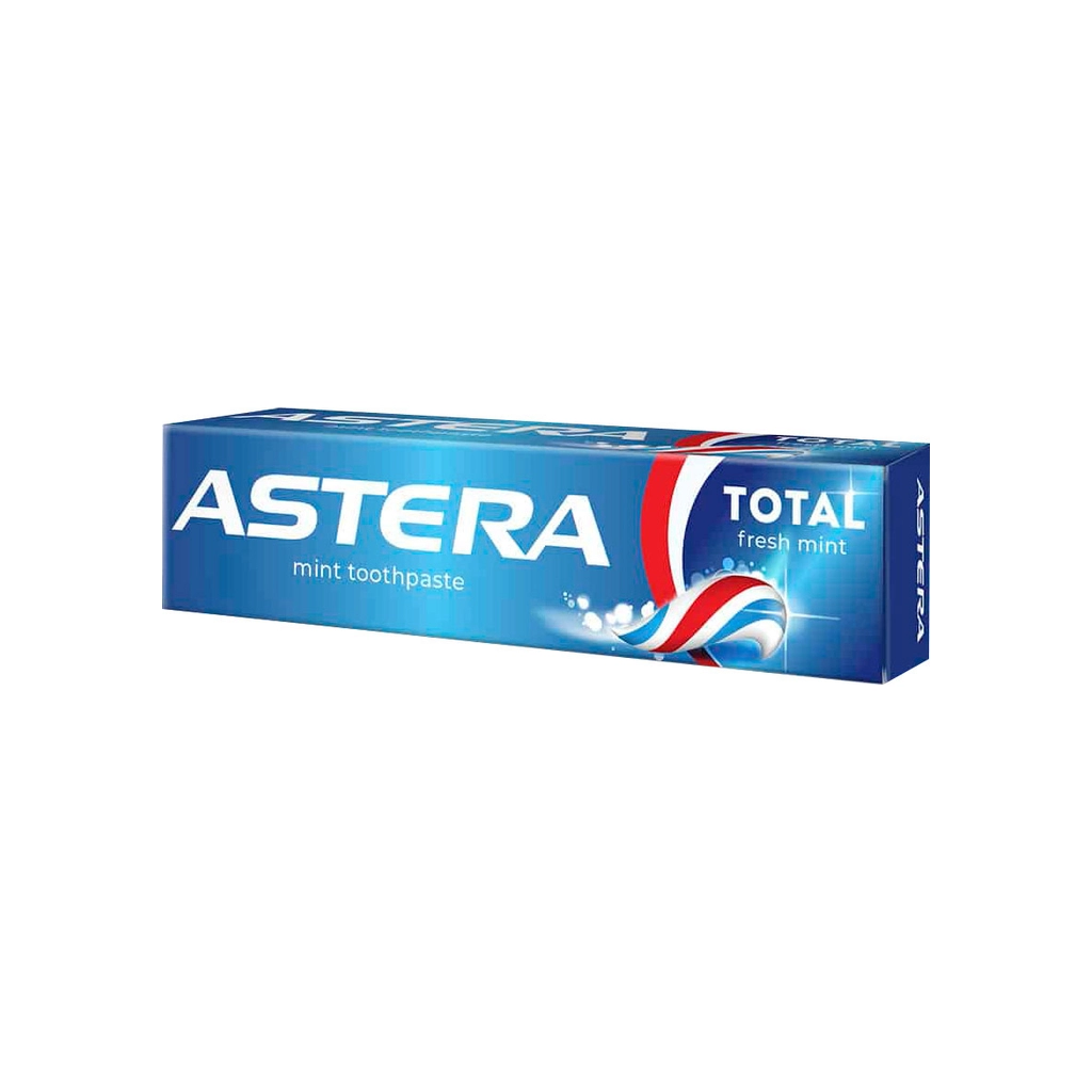 Зубна паста Astera Total Fresh Mint Свіжа м'ята 110 г (3800013511688) - зображення 1