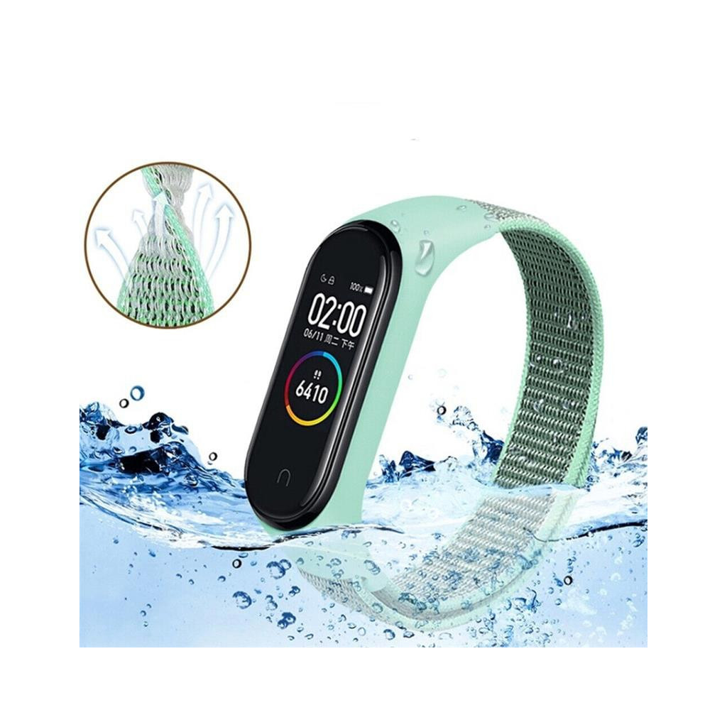 Ремінець до фітнес браслета BeCover Nylon Style для Xiaomi Mi Smart Band 7 Lime (707662) - изображение 3