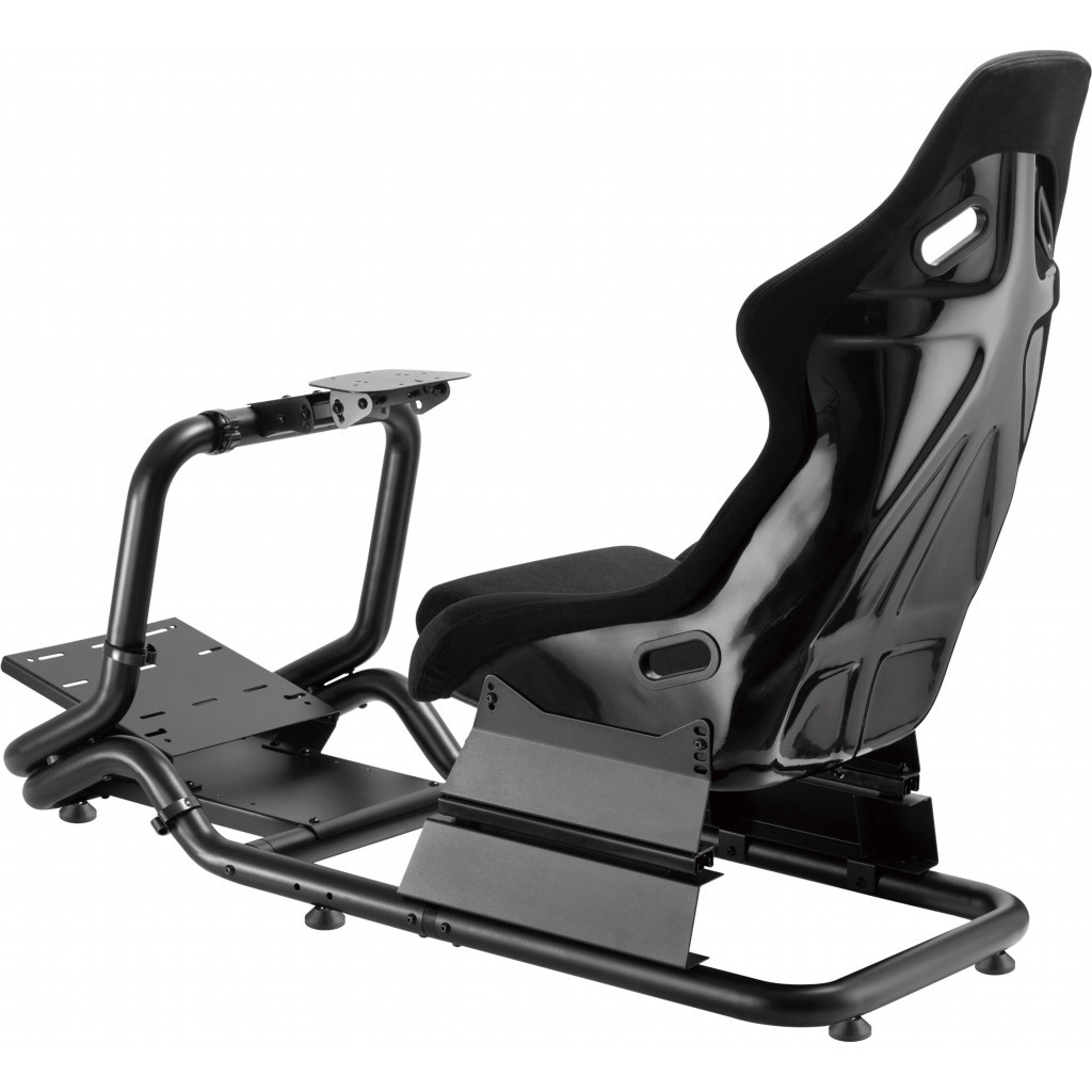 Крісло ігрове OfficePro RS167 з кокпітом кріплення для керма та педалей Black (RS167) - зображення 2