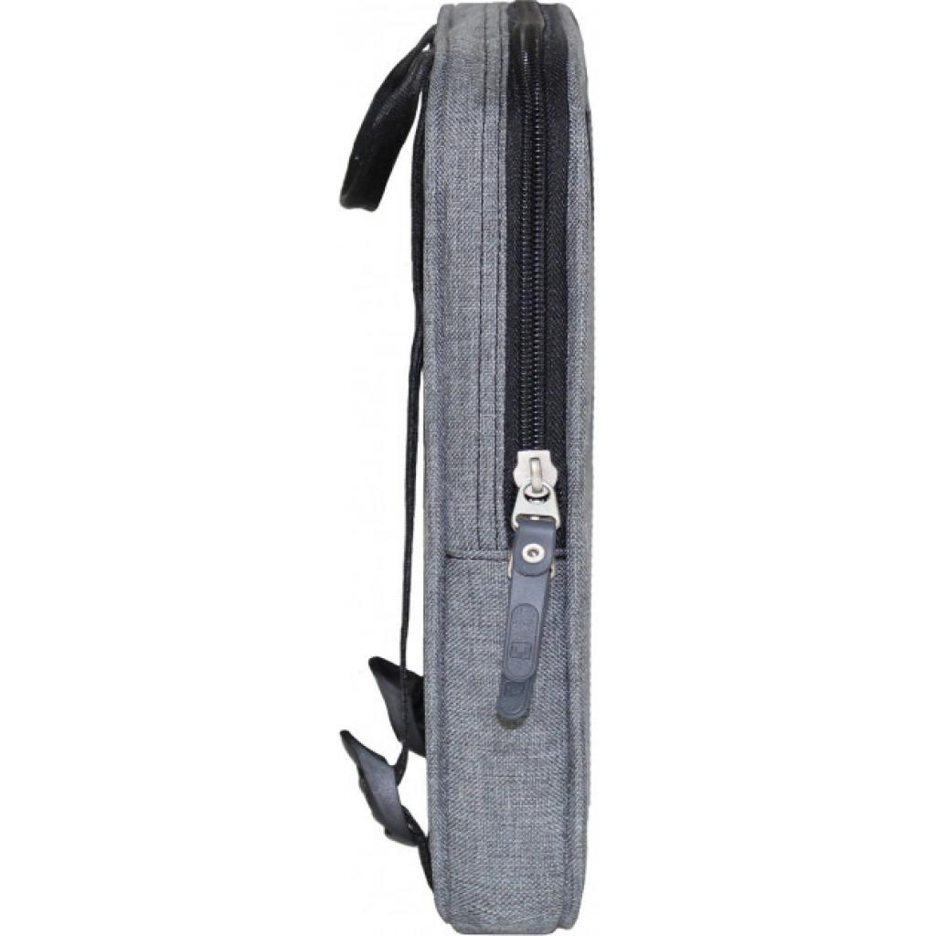 Рюкзак для ноутбука AirOn 12,5" Bagland 50969 Grey (4821784622179) - зображення 3