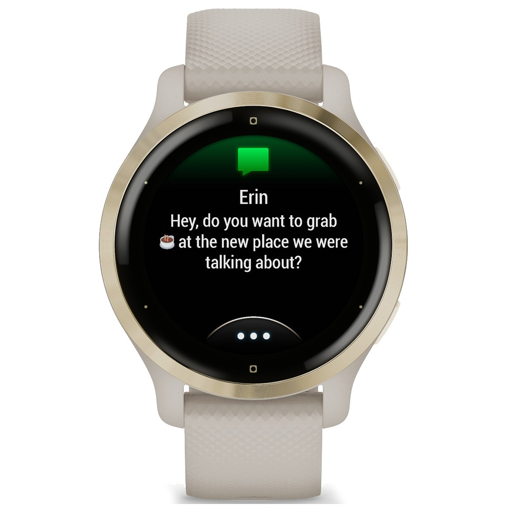 Смарт-годинник Garmin Venu 2S, Tundra + Champagne (010-02429-11) - зображення 8