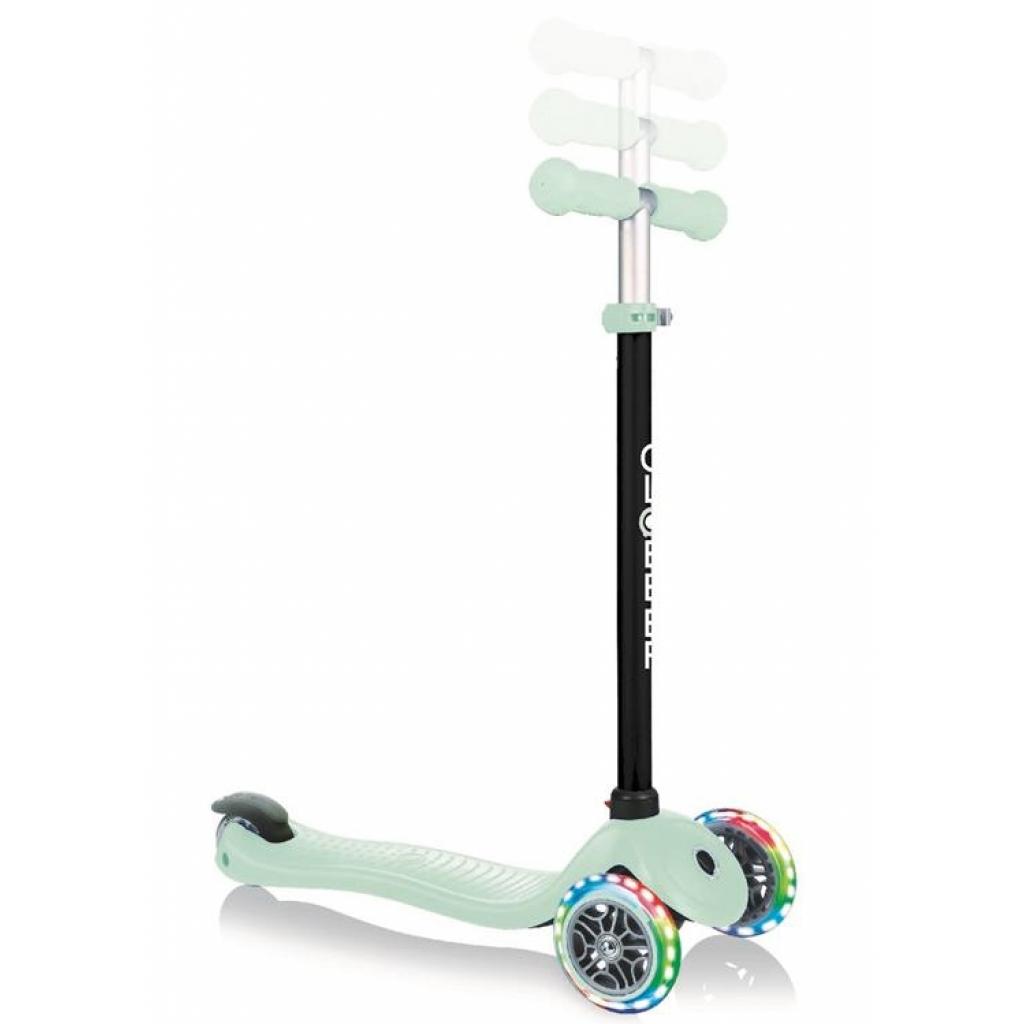 Самокат Globber GO UP SPORTY пастельно-зелений з підсвічуванням (452-206-3) - зображення 5