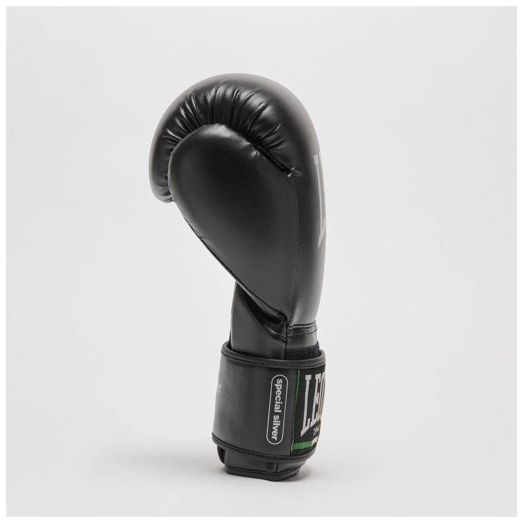 Боксерські рукавички Leone GN383 Thunder Black 8 унцій (GN383_Black_8oz) - зображення 7
