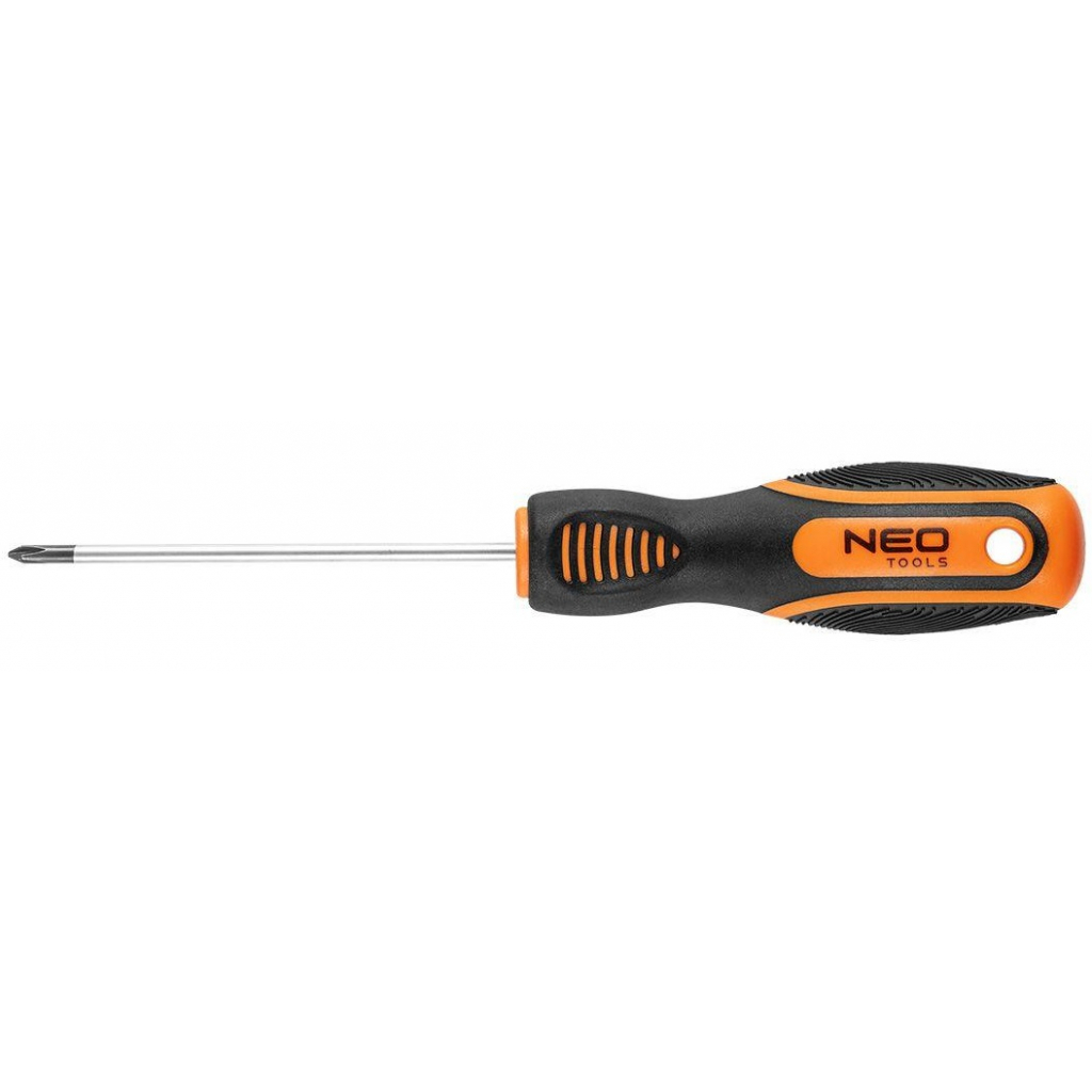 Викрутка Neo Tools хрестова, PH0 x 75 мм, CrV (04-177) - зображення 1
