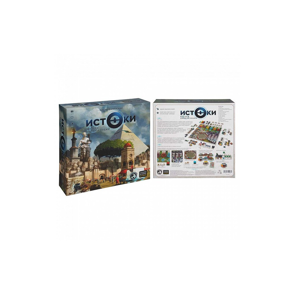 Настільна гра Cosmodrome Games Витоки. Схід цивілізацій (52228) - изображение 2
