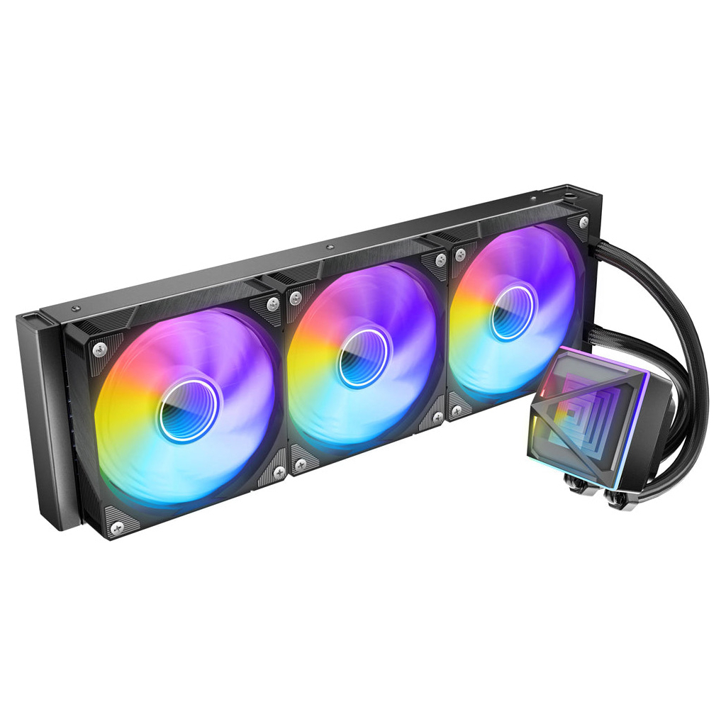 Система рідинного охолодження Azza PYRAMID 360 (LCAZ-360Y-ARGB) - зображення 1
