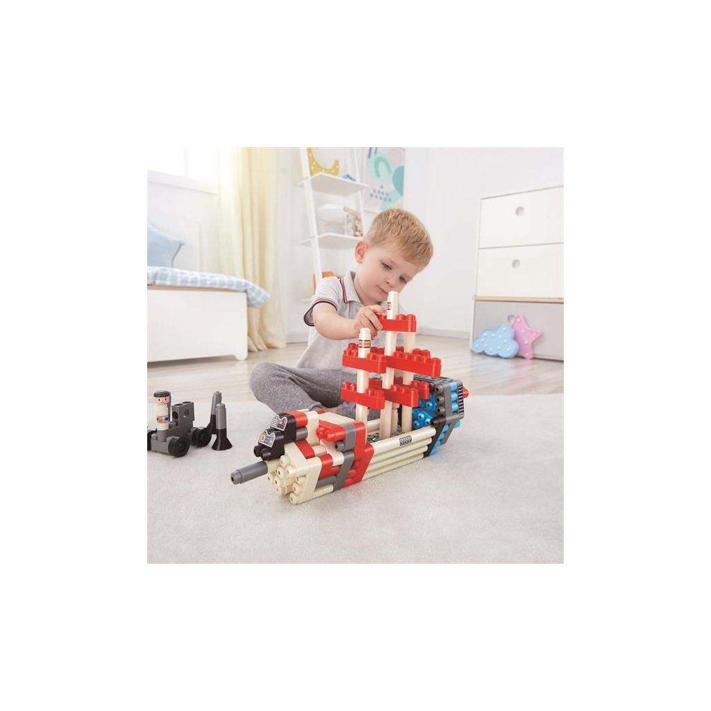 Конструктор PolyM Пригодницька ракета 138 деталей (760025) - зображення 2