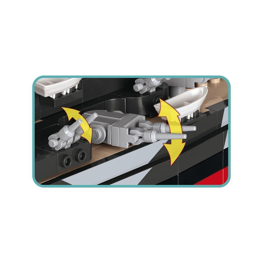 Конструктор Cobi World Of Ships Лінкор Тірпіц 1959 деталей (5902251048099) (397617) - зображення 8