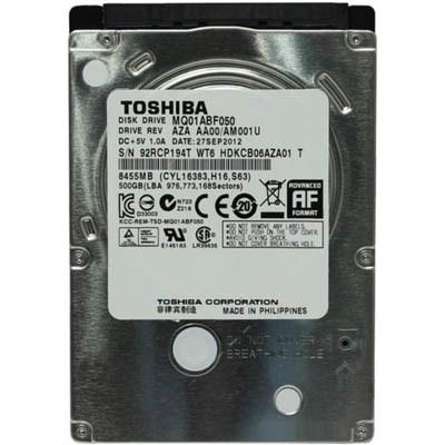 Жорсткий диск для ноутбука 2.5" 500GB Toshiba (MQ01ABF050) - зображення 1