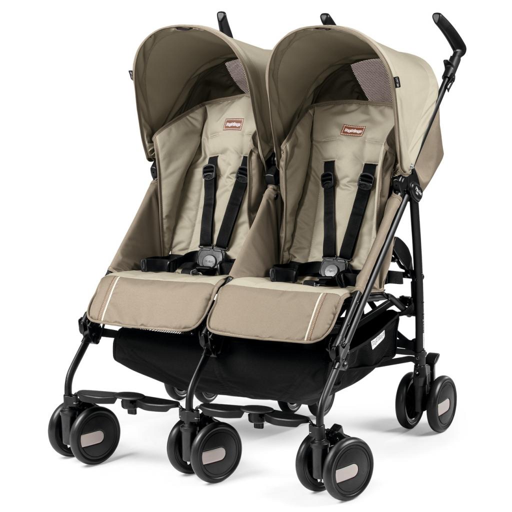 Коляска Peg-Perego Pliko Mini Twin Class Beige (IP04280000SU36SU56) - зображення 1