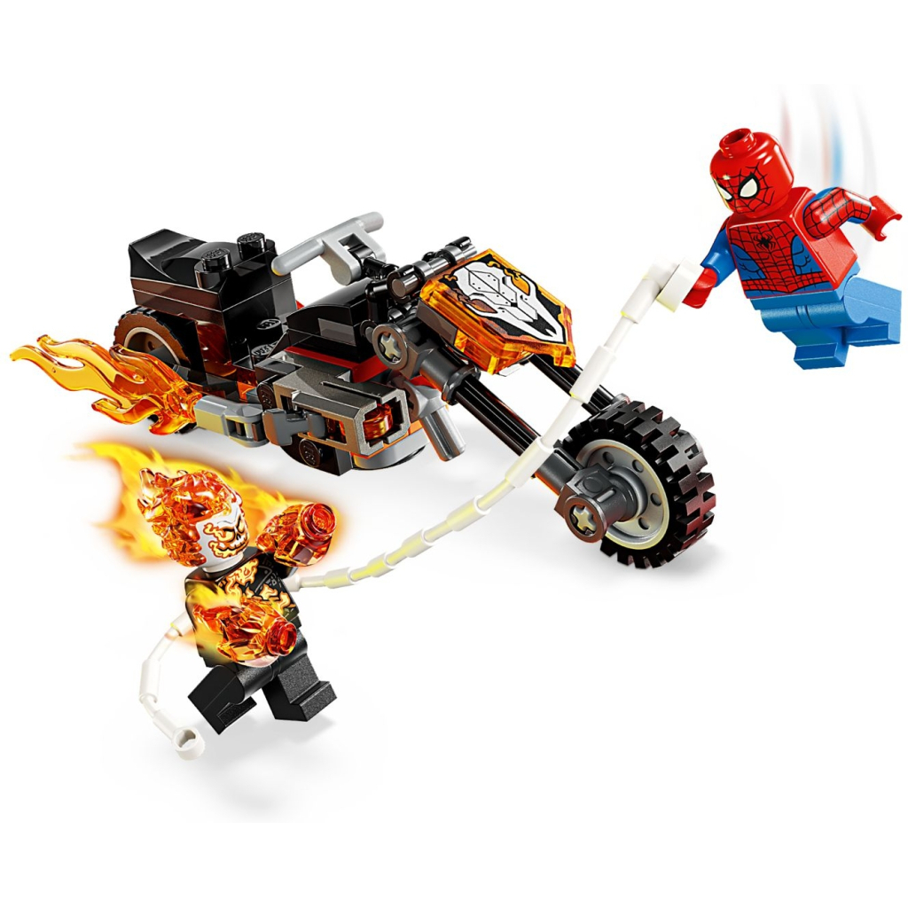 Конструктор LEGO Super Heroes Людина-павук vs. Примарний вершник на мотоциклі (76335) - зображення 3