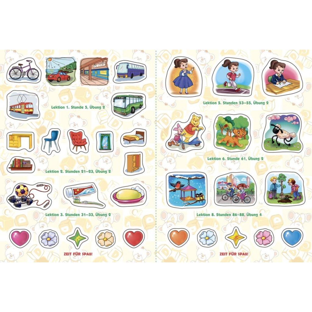 Робочий зошит Німецька мова. 4 клас. Deutsch lernen ist super! - С.І. Сотникова, Г.В. Гоголєва Ранок (9786170969538) - зображення 10