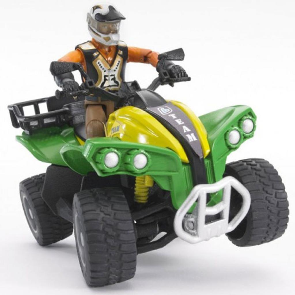 Спецтехніка Bruder квадроцикл і фігурка водія (63000) - зображення 3