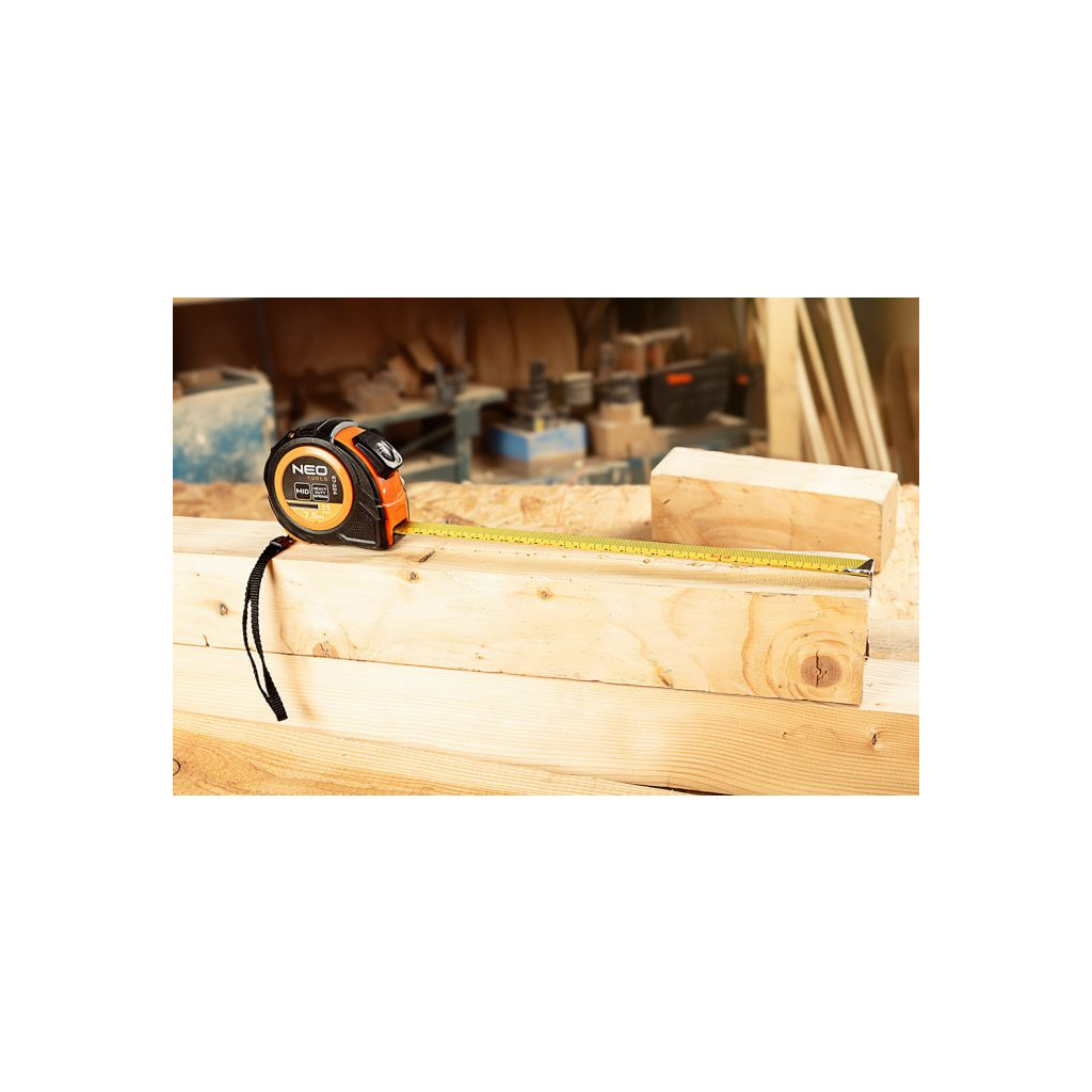 Рулетка Neo Tools 7.5мx25мм, з фіксатором змотування (67-224) - зображення 5