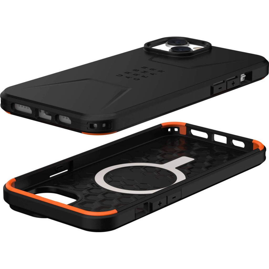 Чохол до мобільного телефона UAG Apple iPhone 14 Plus Civilian Magsafe, Black (114037114040) - зображення 10
