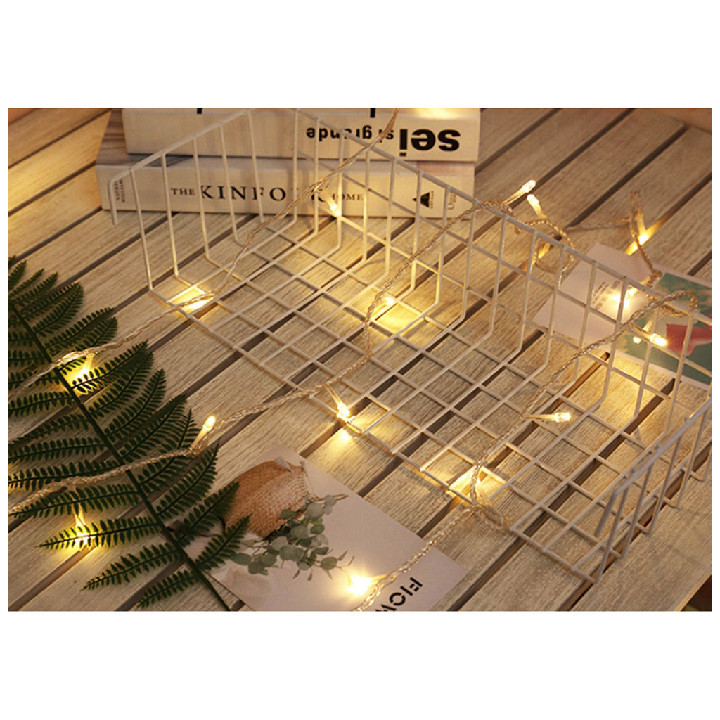 Гірлянда ColorWay LED 100 10м (8 функцій) теплий колір USB (CW-G-100L10U) - зображення 9