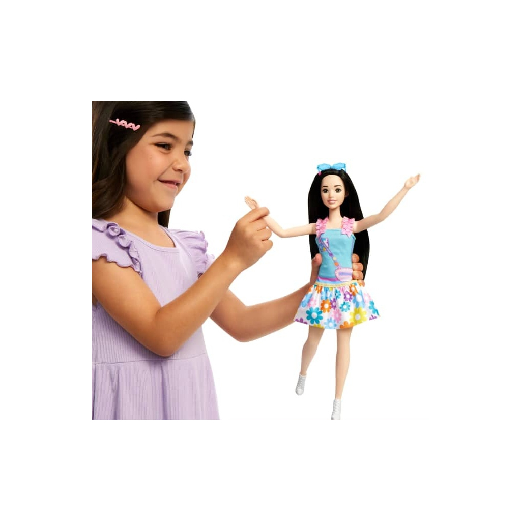 Лялька Barbie Моя перша Barbie, брюнетка з білченям (HLL22) - зображення 4