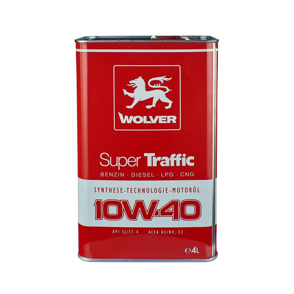 Моторна олива Wolver Super Traffic 10W-40 4л (4260360942525) - изображение 1