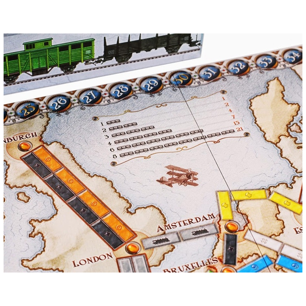 Настільна гра Lord of Boards Квиток на поїзд: Європа (Ticket to ride: Europe) (укр.) (DOW7202UK) - изображение 7