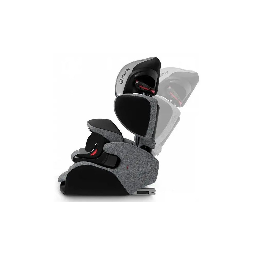 Автокрісло Kiddy Guardianfix 3 Grey Melange Icy Grey (41553GF170) (4009749367029) - зображення 4