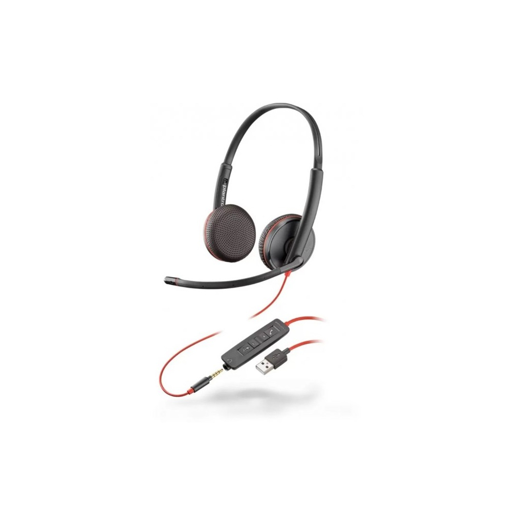 Навушники Plantronics Blackwire C3225 USB-A (209747-201) - зображення 1