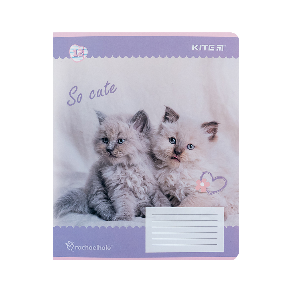 Зошит Kite Rachael Hale 12 аркушів, лінія (R24-234) - зображення 12