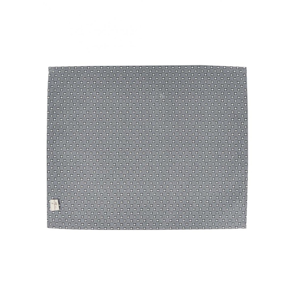 Серветка на стіл Прованс Merry Christmas сіра 35x45 см (4823093448780) - зображення 1