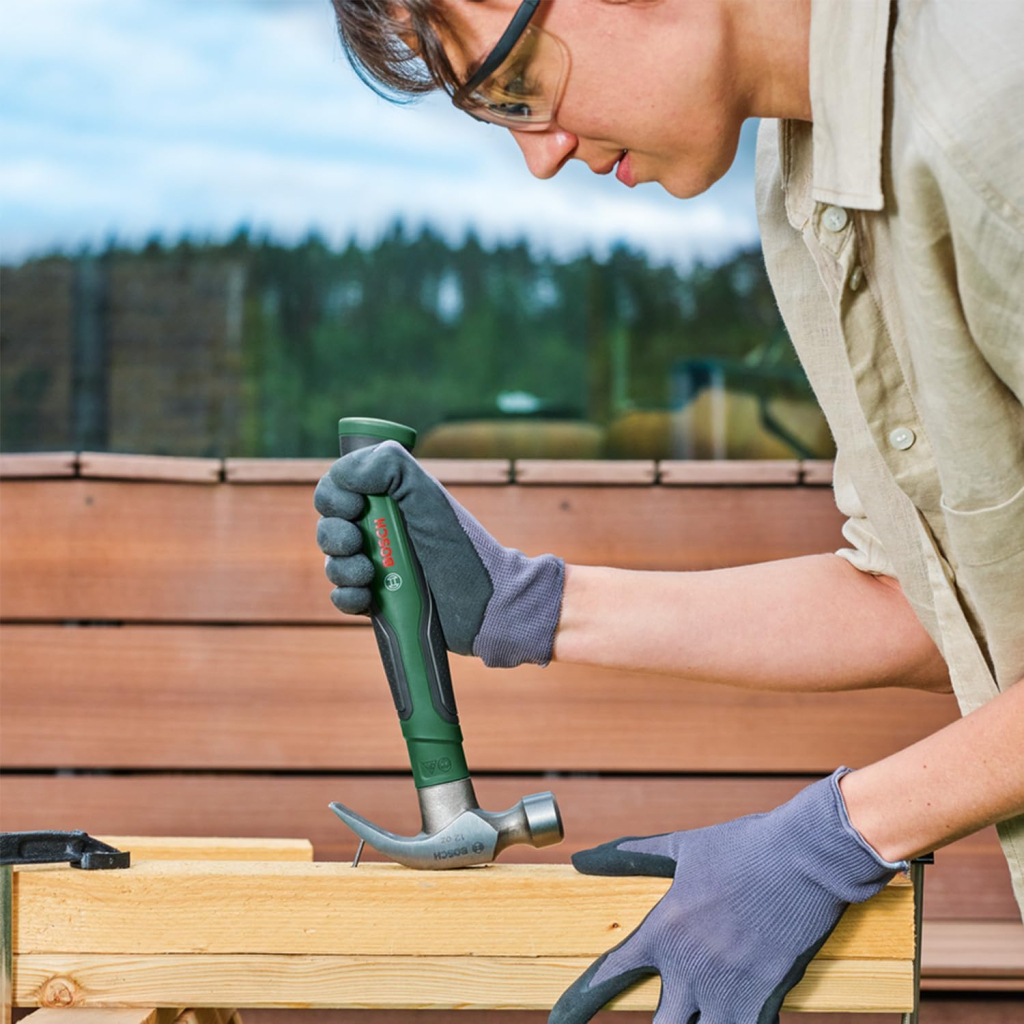 Молоток Bosch слюсарний 340г 24.2см руків'я скловолокно (1.600.A02.W7X) - изображение 3