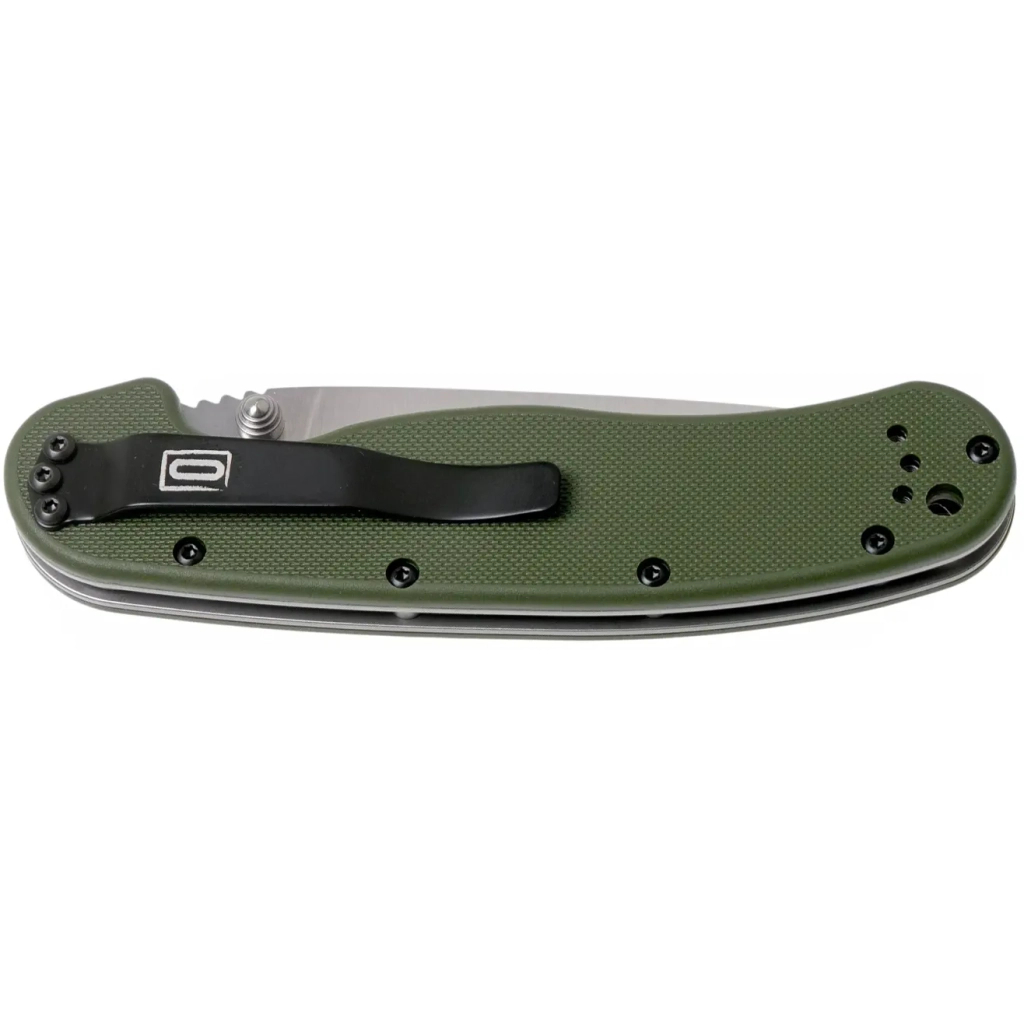 Ніж Ontario Knife RAT I AUS-8 Foliage Green (ON8848FG) - зображення 4