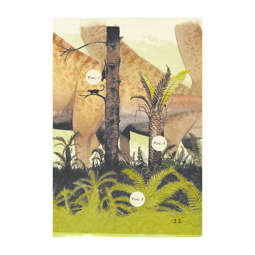 Книга Юрський період: Динозаври та інші давні тварини - Хуан Карлос Алонсо КСД (9786171281035) - зображення 10