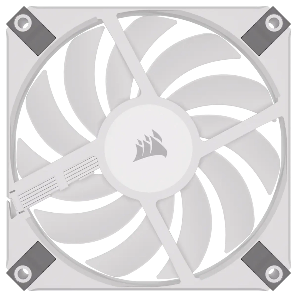 Кулер до корпусу Corsair iCUE AF120 RGB Slim White Dual Fan Kit (CO-9050165-WW) - изображение 5