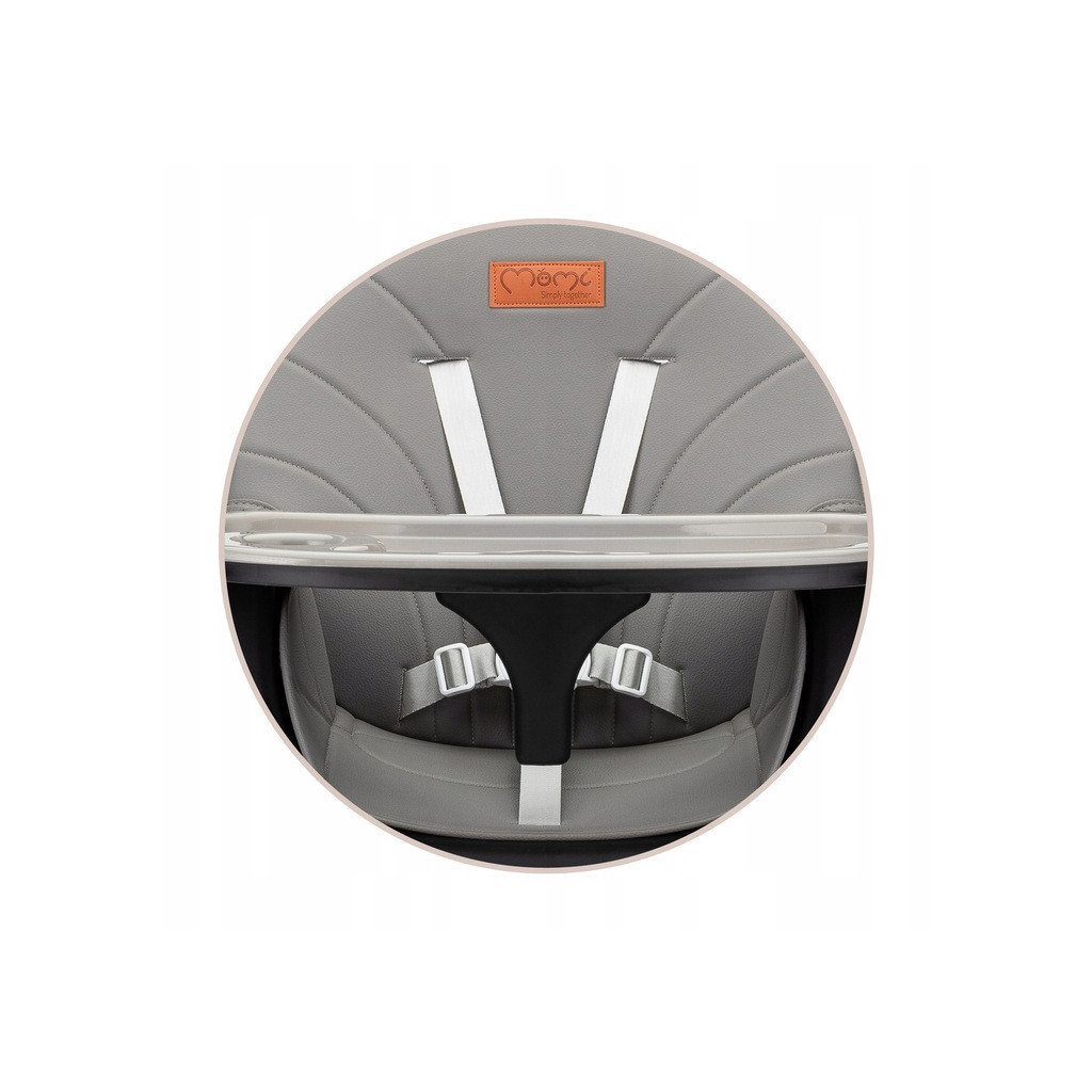 Стілець для годування MoMi Flovi black (KRKA00018) - зображення 3