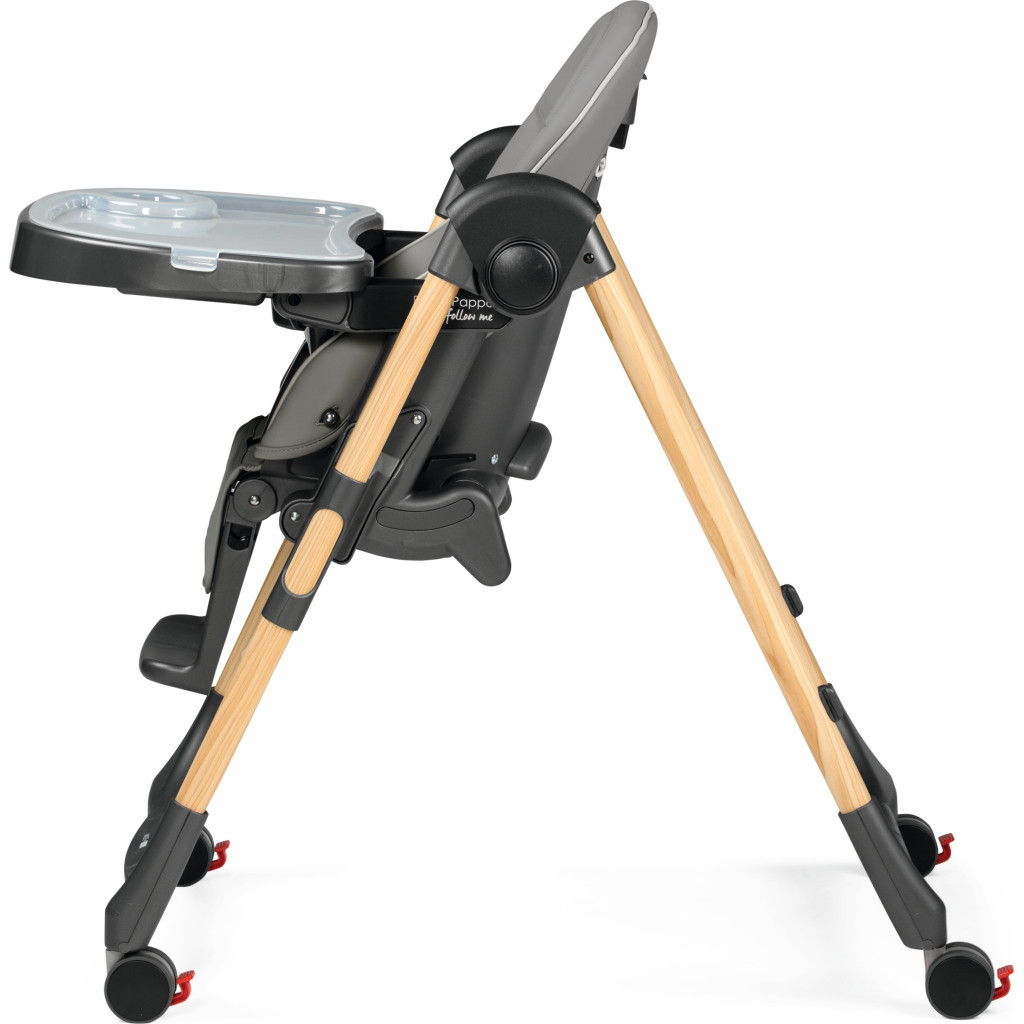 Стілець для годування Peg-Perego Prima Pappa Follow Me Amblance Ice преміум Сірий (IH01000002BL73) - изображение 6
