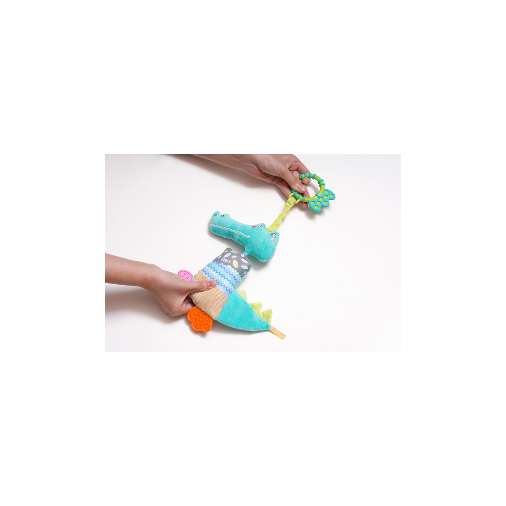 Брязкальце K’S KIDS з прорізувачами Кроко (6710208) - зображення 3