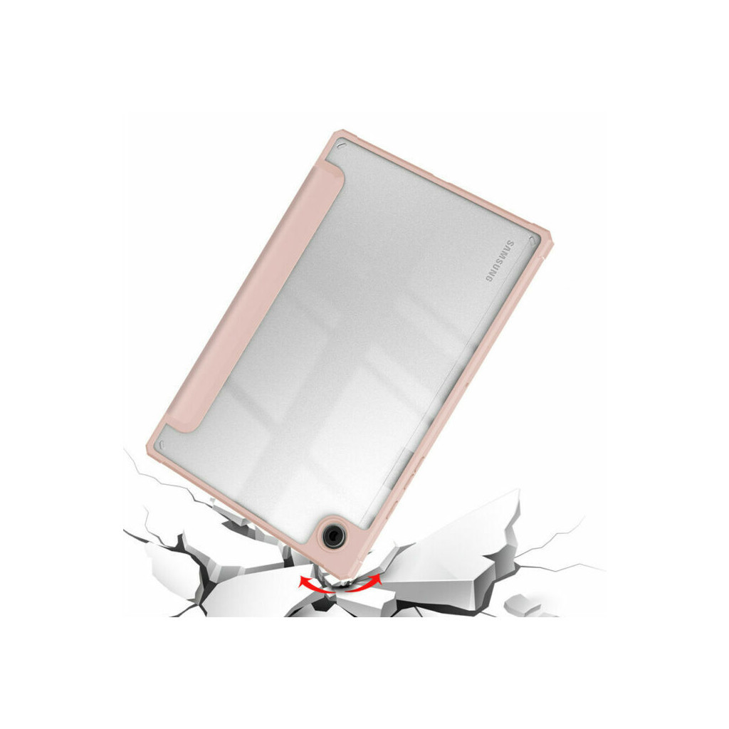 Чохол до планшета BeCover Soft Edge Samsung Galaxy Tab A8 10.5 (2021) SM-X200 / SM-X205 Rose Gold (708359) - зображення 4