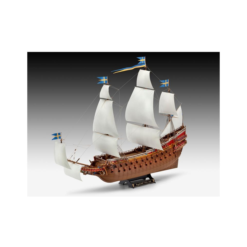 Збірна модель Revell Шведський королівський військовий корабель Vasa, рівень 4, 1:150 (RVL-05414) - зображення 10