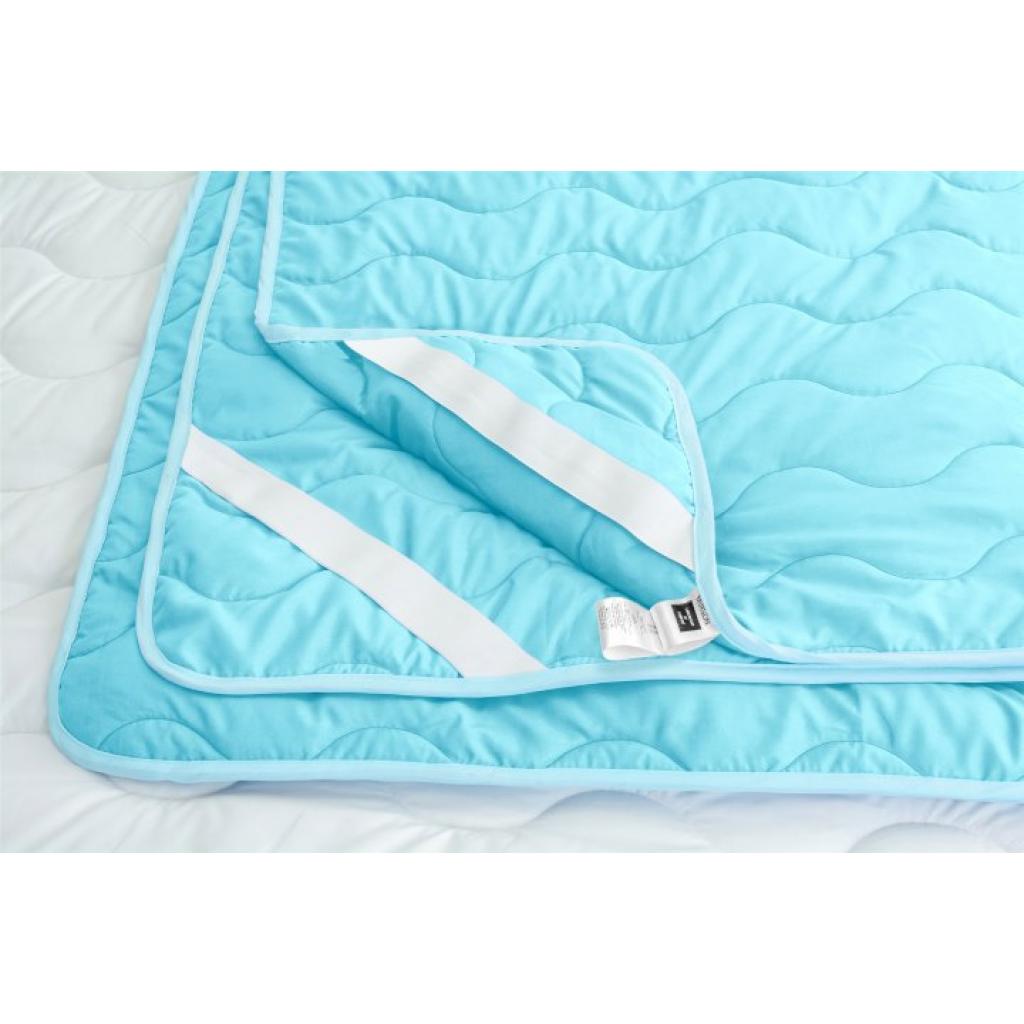 Наматрацник MirSon Eco Light №1713 EcoSilk Air-line на резинці по кутках Blue 140x190 см (2200002888486) - зображення 7