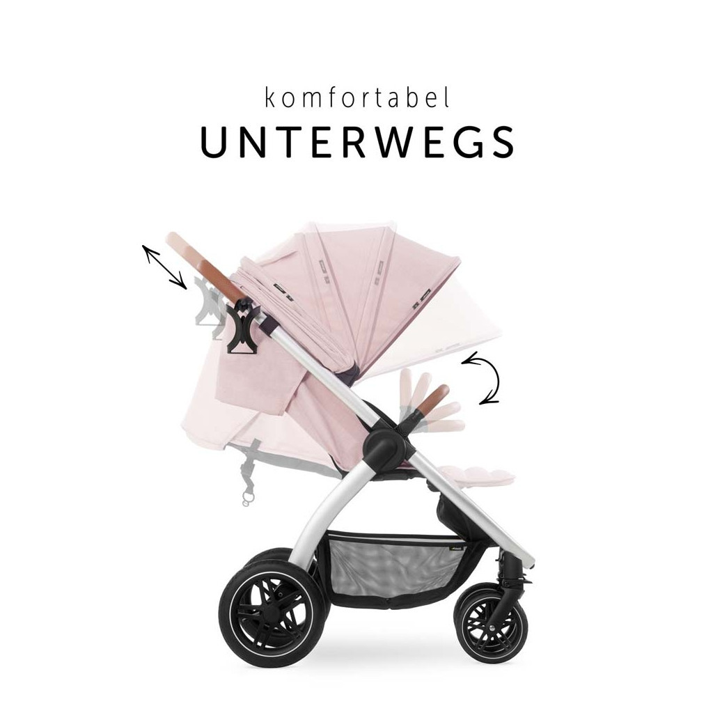 Коляска Hauck Uptown Melange Rose (14826-6) - зображення 10