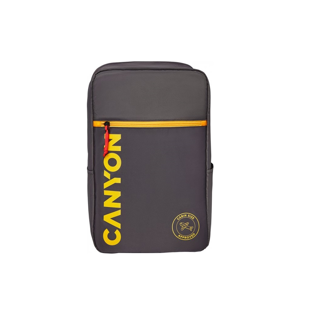 Рюкзак для ноутбука Canyon 15.6" CSZ02 Cabin size backpack, Gray (CNS-CSZ02GY01) - зображення 1