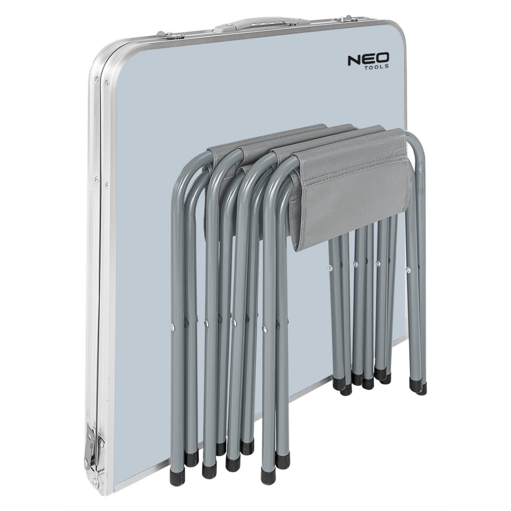 Набір кемпінгових меблів Neo Tools стіл + 4 стільці 6.9 кг (63-159) - зображення 3