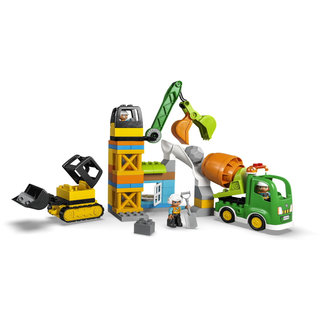 Конструктор LEGO DUPLO Town Будівельний майданчик 61 деталь (10990) - зображення 2