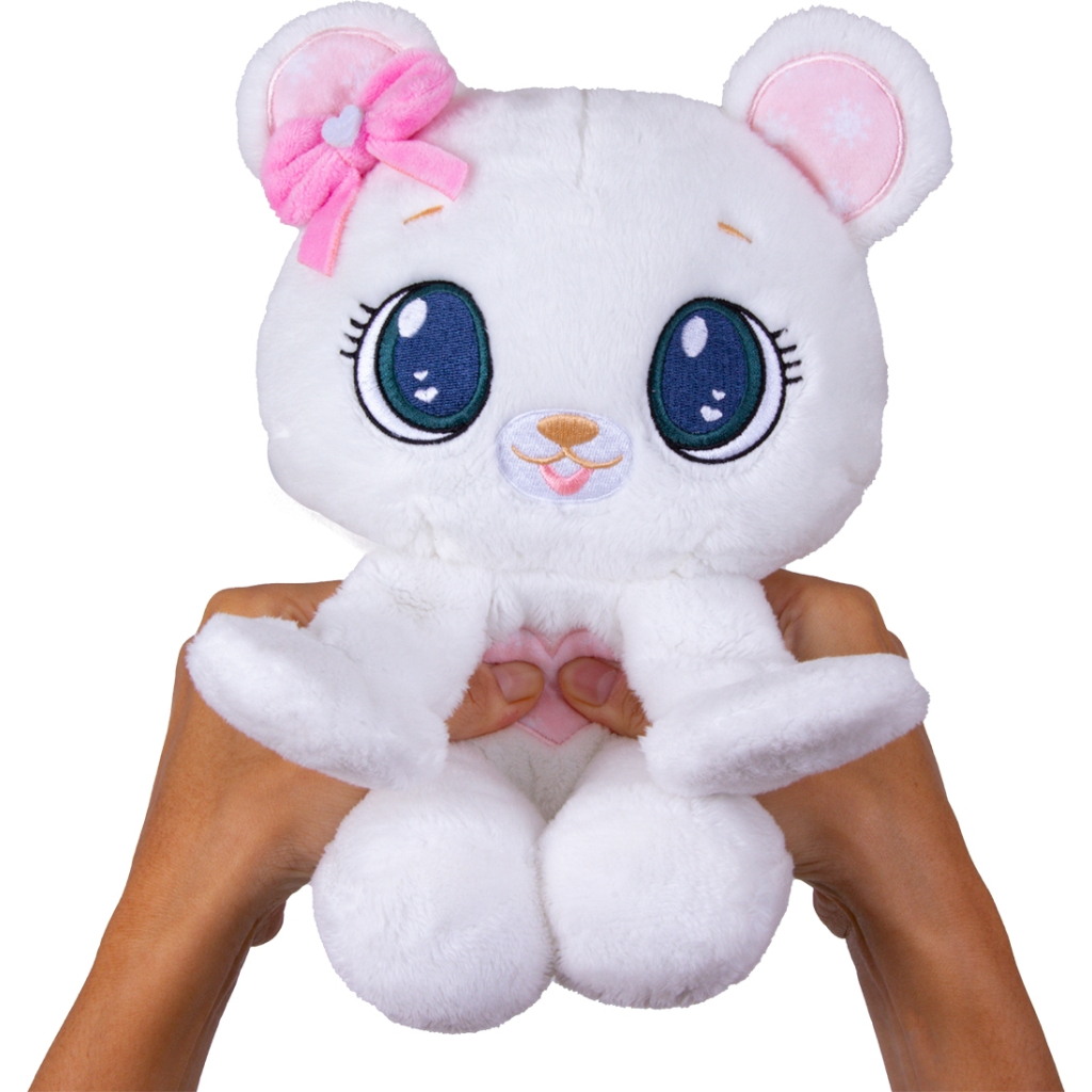 М'яка іграшка Peekapets Білий ведмедик (907874) - зображення 5