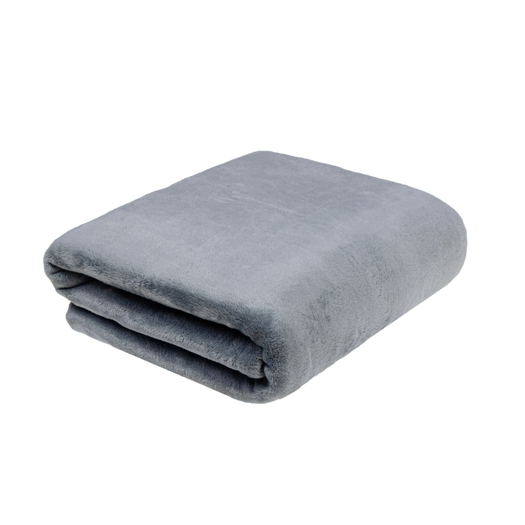 Плед Home Line флісовий сталевий, 220х195см (170795) - зображення 1