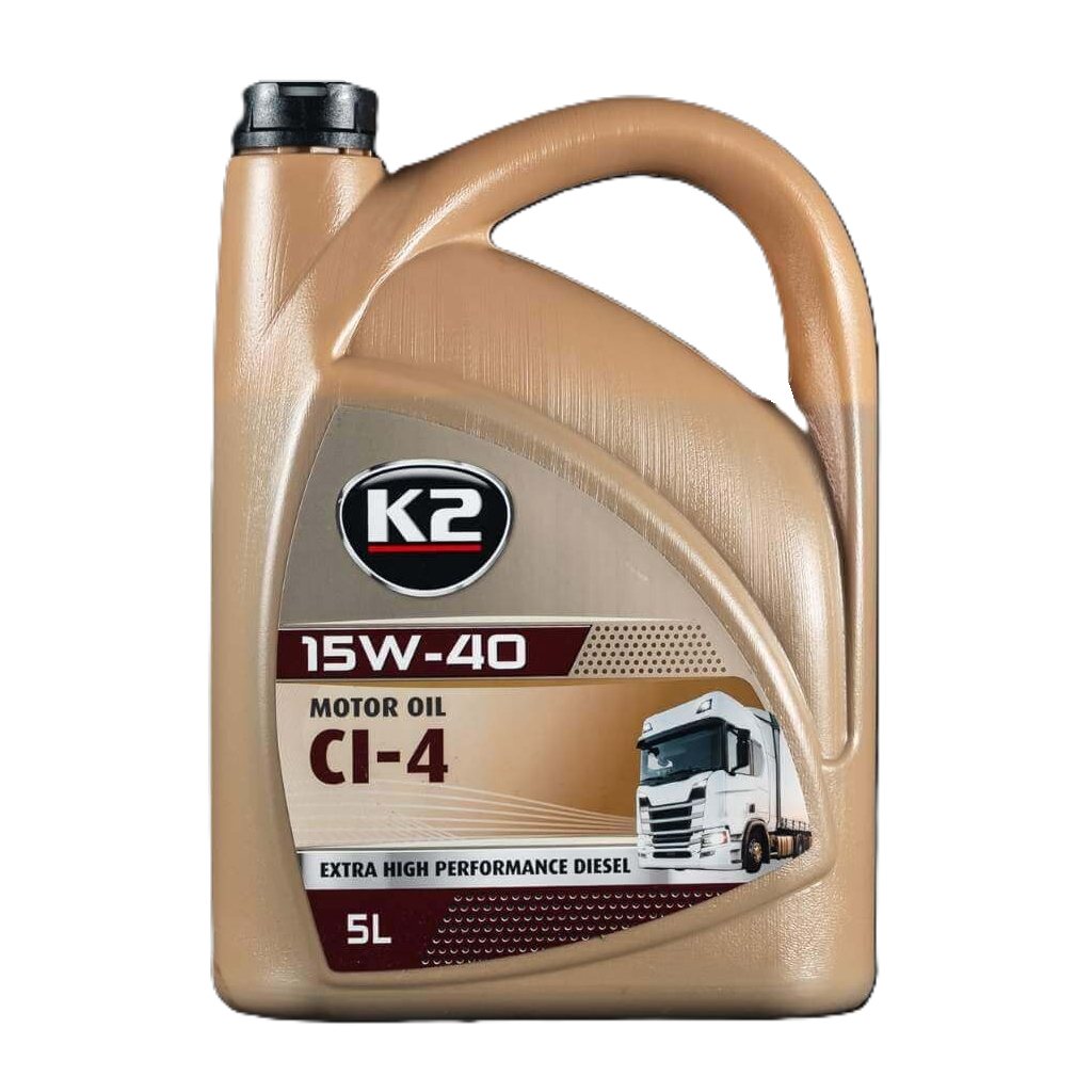 Моторна олива K2 MOTOR OIL 15W-40 CI-4 5 л (O4065E) - зображення 1