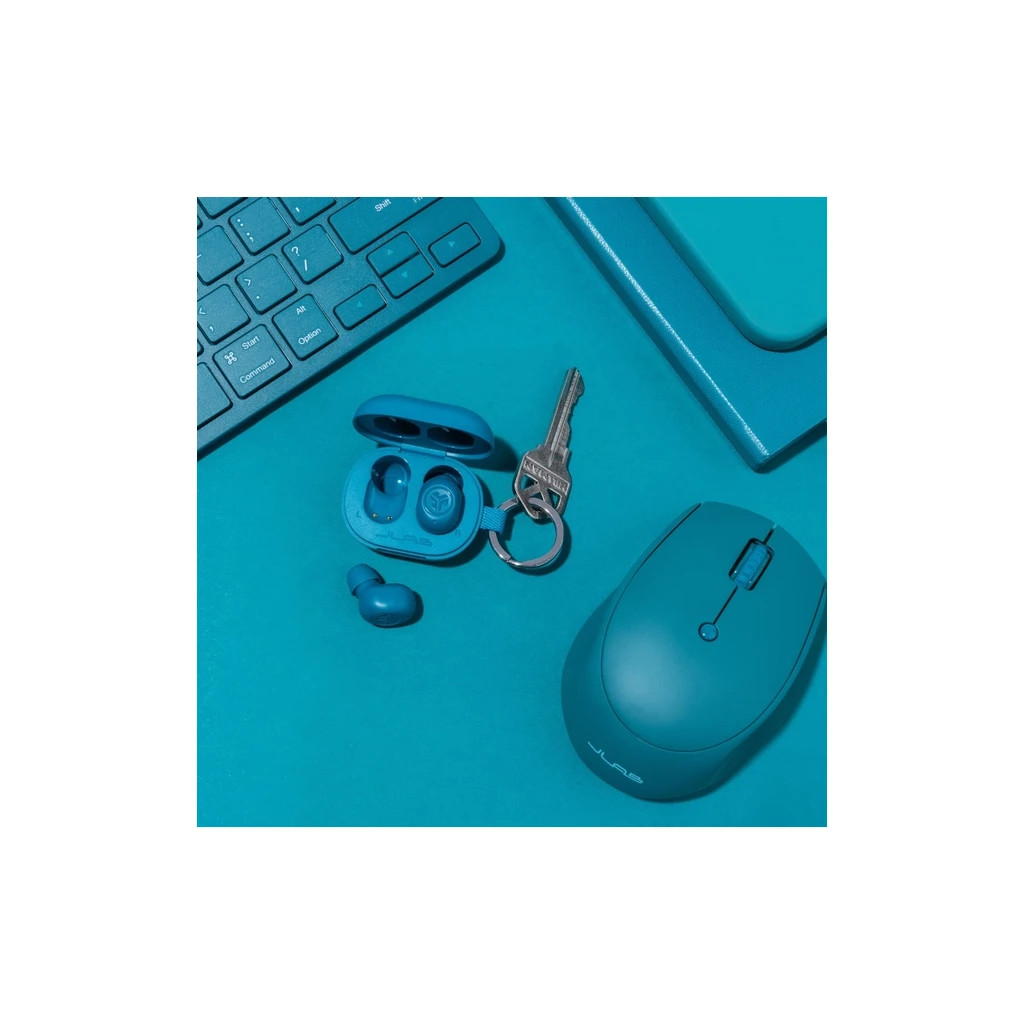 Навушники Jlab JBuds Mini Aqua Teal (IEUEBJBMINIRAQUA124) - зображення 9