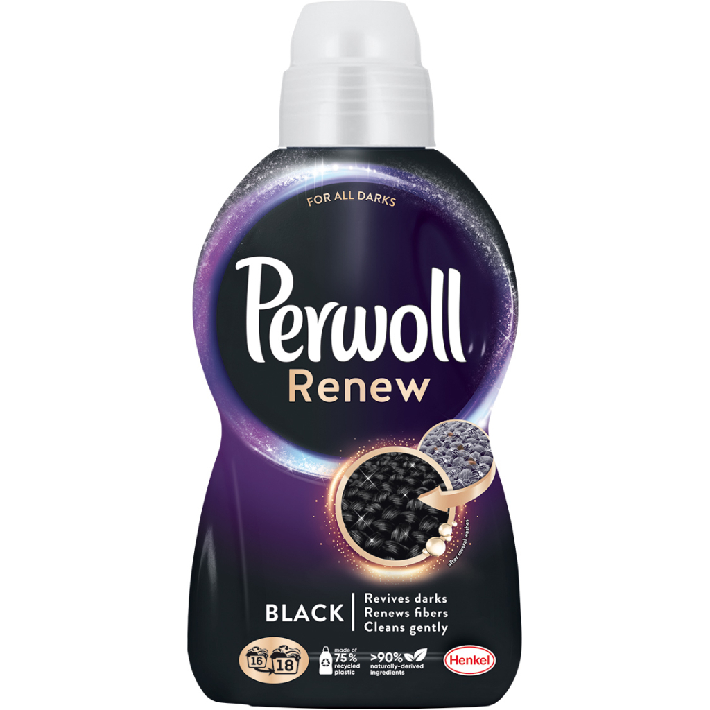 Гель для прання Perwoll Renew Black для темних та чорних речей 990 мл (9000101580327) - зображення 1