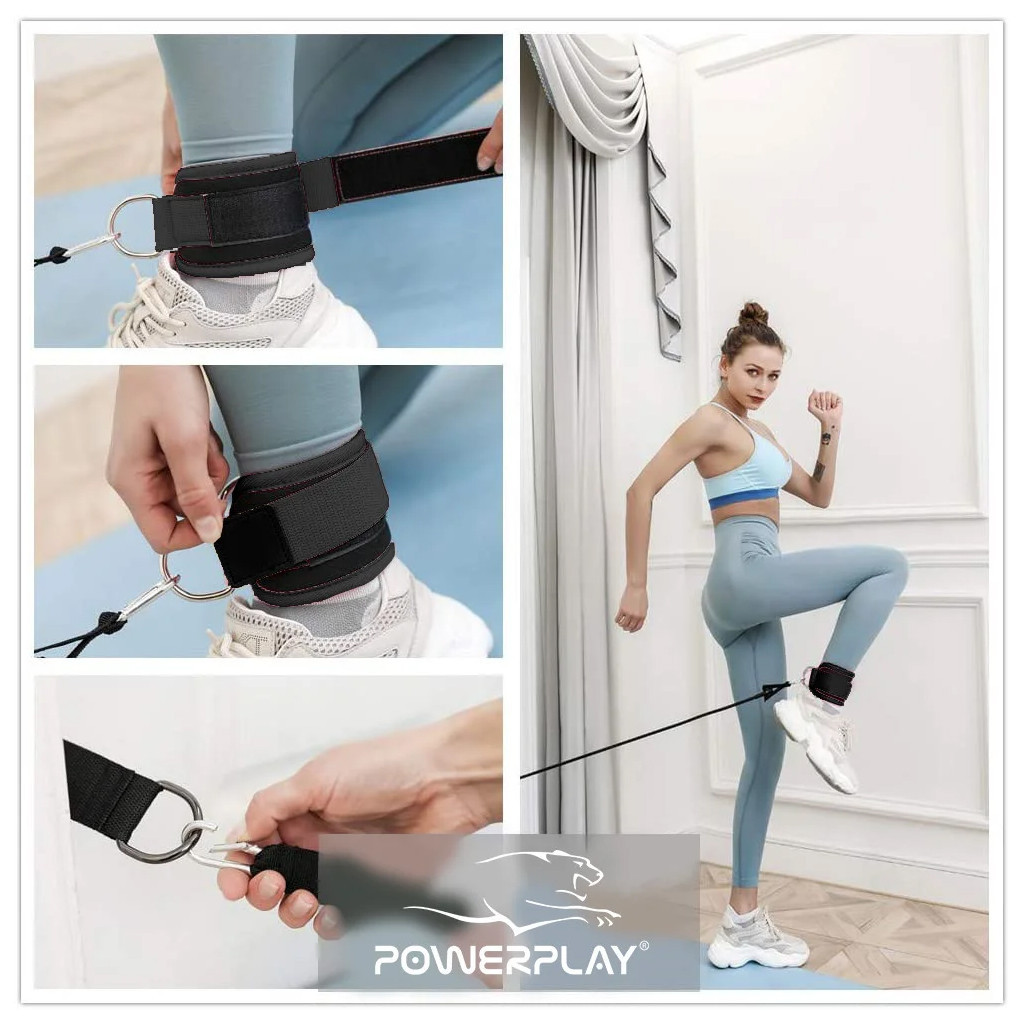 Манжета для тяги PowerPlay 4334 Чорна (PP_4334_Black) - зображення 2