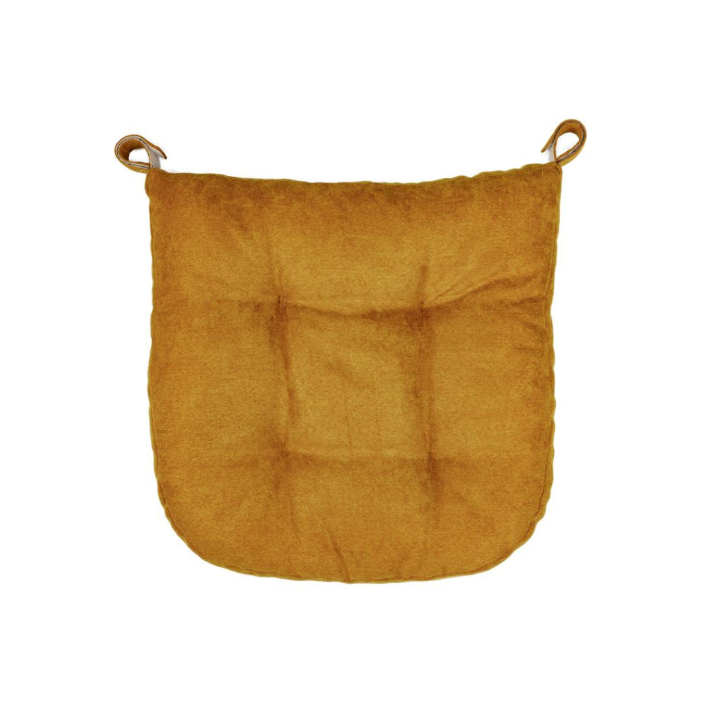 Подушка на стілець Прованс LUIS Гірчична 40х40 см (033798) - зображення 1